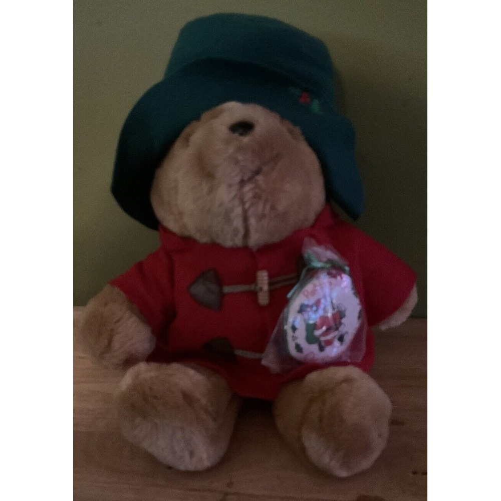 Vintage 1994 Sears Kid's Gifts Christmas Paddington Bear 15" Plush